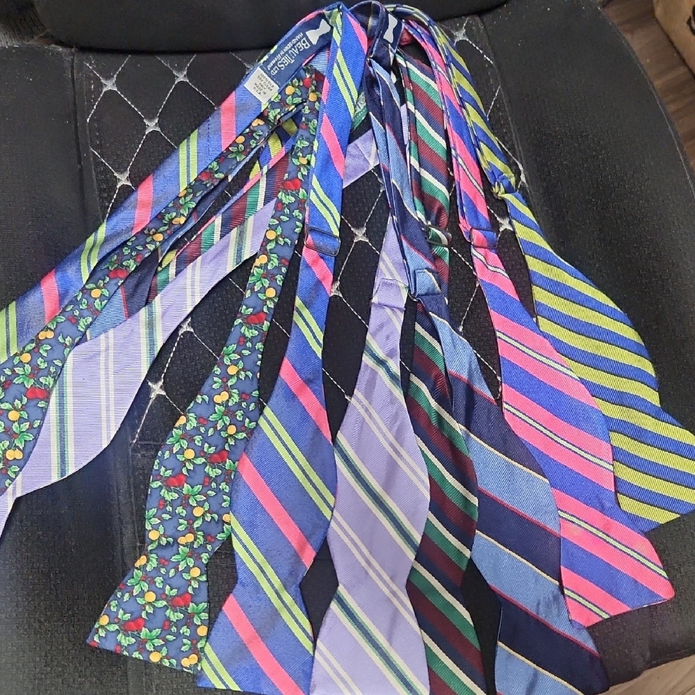 A Lot Of 7 Beau Ties Ltd. of Vermont Silk Bowties